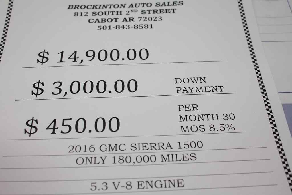 2016 GMC Sierra 1500